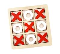 Zambuph Interactive Chess Board Game Group Activities Allowing Families To Bond While Engaging In Strategic Gameplay Intelligent Puzzle Game Educational Brain Teasers, red and white, 9.8x9.8x0.5cm