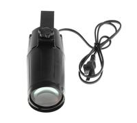 Zambuph LED Stage Lighting Beam Spotlight Xmas Pinspot Light Vibrant and Wireless Lamp Balls, White, 15.5x5.5CM
