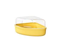 Zambuph Lightweight Clear Hamster Sand Box Bathtub Provides Comfortable Bathing Environment For Dwarf Hamsters And Small Animals Small Animal Sand Bath Box Gerbils Bath Room Cage