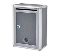 Zambuph Mailbox Wall Mounted Drop Box With Key Lock Innovative Solution Crafted To Improve Mail Collection Efficiency Newspaper Magazines Letter Residential Building, Style A