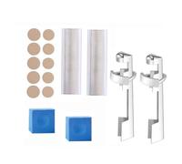 Zambuph Maintain Cue S Performance Professional Billiard Cue Tips Replacement Kit Pool Tip Repair Kit Is Suitable For Most Billiard Toned Tips Replacement Table