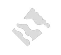 Zambuph Measurement Quilting Ruler Acrylic Wave Ruler Sewing Template Tool For Dressmaker And Tailor Such As Clothes Sewing Pattern Acrylic Wave Tailor Drawing Cutting Crafts