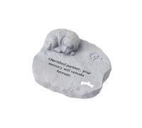 Zambuph Memorial Statue Pet Loss Sympathy Gift Sturdy Outdoor Stones Lasting Remembrance For Furry Family Members Pet Memorial Gifts Loss Of Gift Gravestone