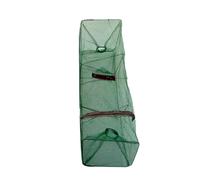 Zambuph Mesh Crab Net Practical Firm Structure Crayfish Lobster Trap Network Trapping Cage Fisherman Accessories Fishing Nets, 75 * 25 * 25cm