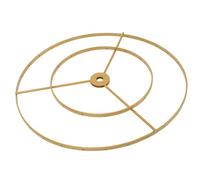 Zambuph Metal Lightweight Lampshade Frame Ring Rack Lamp Shade Repair Part For Restoring Old Lamps Lampshade Frame Ring Rack Support Stand Bedroom Bar Restaurant Dining Room Wedding Party, 35cm