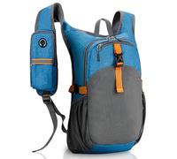 Zambuph Mini Rucksack Women S Foldable Hiking Backpack Waterproof Cam Backpack Compact Trekking Bag Hiking Mens, Blue-gray, 15L