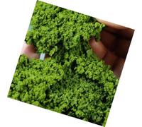 Zambuph Model Scene Making Resin Tree Powder for Building Models for Railroad Simulation Decorative, Light Green 70g