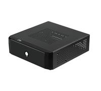 Zambuph Modern Computer Case Box Desktops With Mini ITX Chassis For Gaming And Home Theater Applications Made Of PP And Home Theater Metal Full Aluminum Power, M01, 19x20.5x6cm