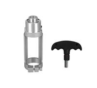 Zambuph Mortise Tool Mortising Attachment Professional Woodworking Using Hand Electric Drill Square Hole Drill Fixed Bracket Is Made Of Aluminum Alloy Hand Electric Square Hole Bit Adapter