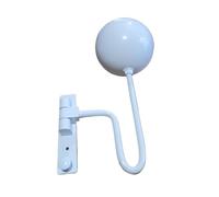 Zambuph Motorcycle headgear rotating rack The is suitable for small The 180 degree rotating bracket good load-bearing deformation, white