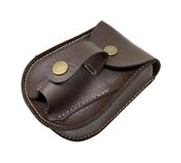 Zambuph Multifunctional Portable Recycling Bag Stylish Outdoor Pouch Hanging Bag Camping and Festivals Lightweight. Waist Pouch Pack Utility Wallet Multipurpose, Brown, 13.5x11.5cm