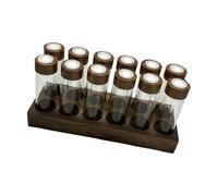 Zambuph Multifunctional Storage Jar Coffee Beans Glass Containers With Lids Displaying Ingredients While Keeping Fresh Airtight Sealed Borosilicate Glass Canister Jars