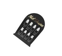 Zambuph Nail Art Display Stand Acrylic Supplies Offering Long Lasting For Enhancing Beauty At Salons Or Personal Spaces False Nail Tip Showing Holder Art Accessory
