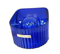 Zambuph Nail Soaking Bowl Soak Off Gel Polish Remover Specially Designed With Comfort In Mind Daily Nail Care DIY Home Bathing Salon Soften Dead Skin Bowl, Blue, 14x10.8x6.6cm