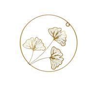 Zambuph Nature-Inspired Living Space with Wall Hanging Art Decor Wide Application Iron Background Wall Art Decor, Type 3, 21cm