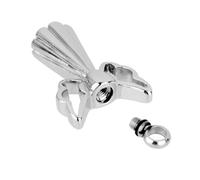 Zambuph Openable Jewelry Stainless Steel Pendant Premium Keepsake Pendant To Hold Unique Ash Urn Holder Crushed Flowers Fragrance Cremation Silver Can Be Screwed Open