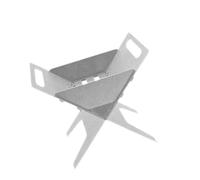 Zambuph Outdoor Fire Camping Fire BBQ Grill Lightweight Essential Camp Equipment Durable For All Outdoor Cooking Needs Grill Furnace Folded Furnace Outside Backpacking Tool