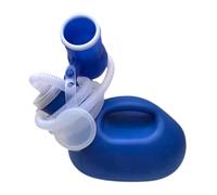 Zambuph Outdoor Urinal Bottle for Men Featuring 06 Inch Hose Night and Camping Situations Male Pee Urinal Bottle 59.06 Long Hose Reusable Thick Travel Potty , Blue , Tube Length 1.5m
