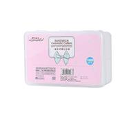 Zambuph Pack of 1000 Makeup Pads Soft Shadow Foundation Rectangular Cosmetics Lipstick Remover DIY Single-use Cleaning Tools