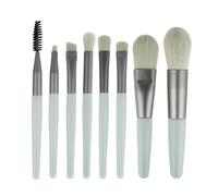 Zambuph Pack of 8 Makeup Brushes Waterproof Powder Foundation Make Up Set Soft Brush Professional Supplies Travel Household, Light Blue, Type 2