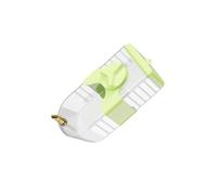 Zambuph Parrot Waterer Automatic Water Supplies Container Heavy Duty Parakeet Water Feeding Accessories Easy Installation Bird Drinker Feeder Dispenser Feeding Tools, green, 7.7x6x17.5cm