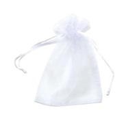 Zambuph Plant Roots Baskets Mesh Bag Multi-Size Insectproof Protective Net Pouches Indoor Outdoor Protect Flower Supplies, White（15 * 20cm）