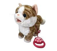 Zambuph Plush Animal Electronic Plush Toy Brightens Up Children S Day With Interactive Behavior Bringing Joy To Play Time Stuffed Cat Kids Toddlers Room Decoration , Style C