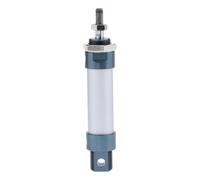Zambuph Pneumatic Cylinder Exceptional Performance with 16mm Bore Designed to Harsh Operating Temperatures of 570C Mini Pneumatic Air Cylinder Screw Hole DiaM5, Cyan, MAL 16x50mm