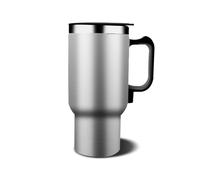 Zambuph Portable 500ml Heating Cup with Handle Vehicle Heated Coffee Mug Large Capacity Warmer Kettle Automotive Supplies