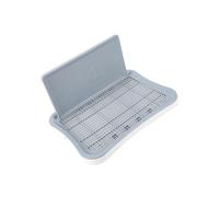 Zambuph Portable Pet Training Tray Puppy Potty with Urinal Lattice Convenient and Hygienic Bedpan