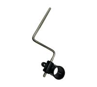 Zambuph Premium Metal Electronic Drum Tube Clamp Attachment Offers Stability And Flexibility For Enhanced Control During Percussion Playing Drum Rack Clamp Accessories Holder, black, A