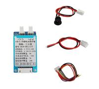 Zambuph Prevent Overcharging And Over-Discharging With Ion BMS Module 12.8V 16.8V 7A 20A With Balanced Starting Power Supply PCB, 4S+3 lines+heat sink