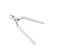 Zambuph Professional Grade Cuticle Trimmer for Manicured Fingernails and Toenails in SPA Salon Skin Scissors, White, 6 x 11.2cm