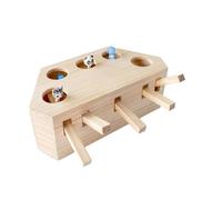 Zambuph Puzzle Kitten Cats Scratcher Mouse Toy For Cats Improves IQ Skills While Offering Enjoyable Exercise For Active Play Between Replacement Catch Hitting Hamster Training Tool