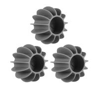 Zambuph Quick Drying Laundry Reusable Balls Suitable For All Fabrics Efficient Cleaning Soft Sphere Will Not Hurt Clothing Wash, gray, 3pc