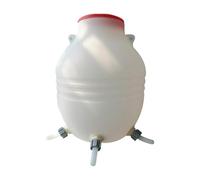 Zambuph Reliable Lamb Feeder Bucket 6 Nipples for Farm Lambs Goat Dog Livestock Feeding Pot