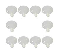 Zambuph Replacement Squeakers Insert Replacement Squeaker Dog Toy Noise Maker Plush Toys And Crafts Valued PackageThere Are 10 Toy Squeakers For To Diy Various Pets Toys Or Kids, Transparent, 3.5cm