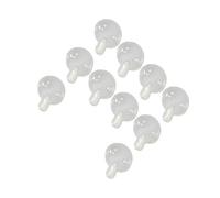 Zambuph Replacement Squeakers Insert Replacement Squeaker Dog Toy Noise Maker Plush Toys And Crafts Valued PackageThere Are 10 Toy Squeakers For To Diy Various Pets Toys Or Kids, Transparent, 2.7cm