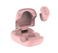 Zambuph Ring Remote Page Turner For Mobile Phones Wireless And Multifunctional ABS Remote Control Bluetooth Scrolling Ring Came, Pink