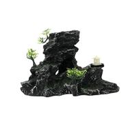 Zambuph Rockery Landscape Rock Hiding Cave Decor Provides Essential Cover For Aquatic Pets Enhancing Tank Diversity And Comfort Arch Bridge Aquarium Garden Decor Tank Landscape