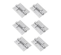 Zambuph Self Closing Spring Door Hinges Heavy Duty Door Hardware Stainless Steel Automatic Closer for Various Uses Self Closing Spring Hinges Stainless Steel, Silver, 3 inch