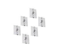 Zambuph Self Closing Spring Door Hinges Heavy Duty Door Hardware Stainless Steel Automatic Closer for Various Uses Self Closing Spring Hinges Stainless Steel, Silver, 2 inch