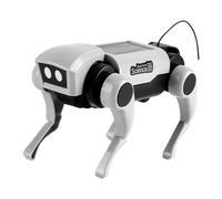 Zambuph Self Install Remote Control Robot Dog Educational Toy Interactive DIY Crafts Fun Learning Project For Kids Remote Control Interactive Assembly Robot Dog Toy