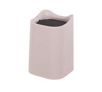 Zambuph Shake Top Trash Can - Cute Cat Ear Multiple Colors Available Swing Cover Is Flexible For Storing Garbage, Pink shake cover