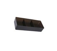 Zambuph Sleek Eyelash Extension Tool Storage Box Organizer Easy to, Black