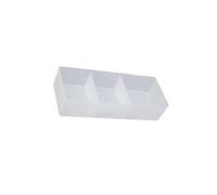 Zambuph Sleek Eyelash Extension Tool Storage Box Organizer Easy to, Transparent