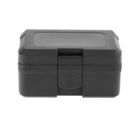 Zambuph Small Storage Case Toolbox Safe Impact,Black,12.3x8x3.5cm