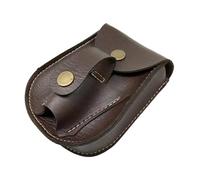 Zambuph Smart Portable Recycling Bag Outdoor Pouch Hanging Bag Camping Fishing and Supporting Activities Lightweight. Waist Pouch Pack Utility Wallet Multipurpose, Brown, 13.5x11.5cm