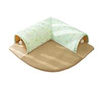 Zambuph Spacious Foldable Cat Tunnel Tube Fun Engagement Activity Indoor Play With Cats And Kittens Which Is More Suitable For Cats To Play And Forth To