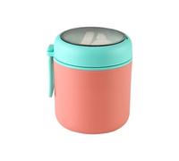 Zambuph Stainless Steel for Thermos Soup Flask Soup Hot Anywhere Flasks for Hot Food for Thermos Food Flask Specifications Portable, 316 pink-530ml